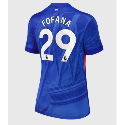 Chelsea Wesley Fofana #29 Prima Maglia Femmina 2025-26 Manica Corta Chelsea Wesley Fofana #29 Prima Maglia Femmina 2025-26 Manica Corta